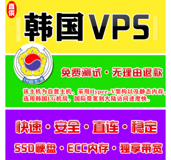 韩国VPS配置2048M申请，搜索引擎大会